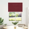 Pliszírozott redőny Bordeaux piros 85x100 cm szövetszélesség