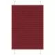 Pliszírozott redőny Bordeaux piros 95x100 cm szövetszélesség
