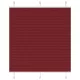 Pliszírozott redőny Bordeaux piros 120x100 cm szövetszélesség