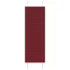 Pliszírozott redőny Bordeaux piros 40x150 cm szövetszélesség