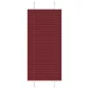 Pliszírozott redőny Bordeaux piros 55x150 cm Szövetszélesség