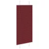 Pliszírozott redőny Bordeaux piros 55x150 cm Szövetszélesség