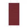 Pliszírozott redőny Bordeaux piros 60x150 cm Szövetszélesség