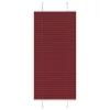 Pliszírozott redőny Bordeaux piros 65x150 cm szövetszélesség
