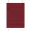 Pliszírozott redőny Bordeaux piros 85x150 cm szövetszélesség