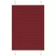 Pliszírozott redőny Bordeaux piros 100x150 cm szövetszélesség