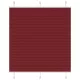 Pliszírozott redőny Bordeaux piros 115x150 cm szövetszélesség