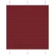 Pliszírozott redőny Bordeaux piros 120x150 cm szövetszélesség