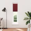 Pliszírozott redőny Bordeaux piros 40x200 cm szövetszélesség