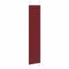 Pliszírozott redőny Bordeaux piros 40x200 cm szövetszélesség
