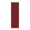 Pliszírozott redőny Bordeaux piros 55x200 cm szövetszélesség
