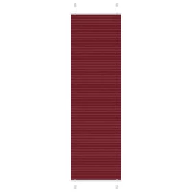   Pliszírozott redőny Bordeaux piros 55x200 cm szövetszélesség