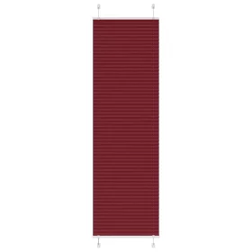   Pliszírozott redőny Bordeaux piros 60x200 cm Szövetszélesség