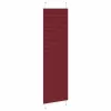 Pliszírozott redőny Bordeaux piros 65x200 cm szövetszélesség