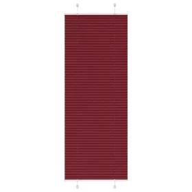   Pliszírozott redőny Bordeaux piros 70x200 cm szövetszélesség