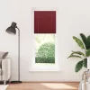 Pliszírozott redőny Bordeaux piros 70x200 cm szövetszélesség