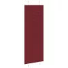 Pliszírozott redőny Bordeaux piros 70x200 cm szövetszélesség