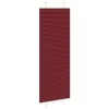 Pliszírozott redőny Bordeaux piros 70x200 cm szövetszélesség