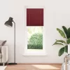 Pliszírozott redőny Bordeaux piros 80x200 cm szövetszélesség