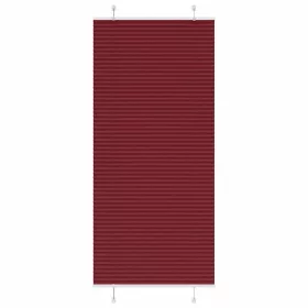   Pliszírozott vak Bordeaux piros 85x200 cm szövetszélesség