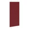 Pliszírozott redőny Bordeaux piros 90x200 cm szövetszélesség
