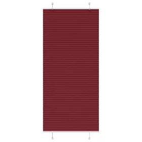   Pliszírozott redőny Bordeaux piros 95x200 cm Szövetszélesség