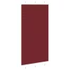 Pliszírozott redőny Bordeaux piros 110x200 cm szövetszélesség