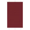 Pliszírozott redőny Bordeaux piros 120x200 cm szövetszélesség