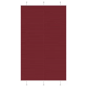  Pliszírozott redőny Bordeaux piros 120x200 cm szövetszélesség