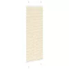 Pliszírozott redőny krém 40x100 cm szövetszélesség 39,4 cm