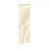 Pliszírozott redőny krém 45x100 cm szövetszélesség 44,4 cm