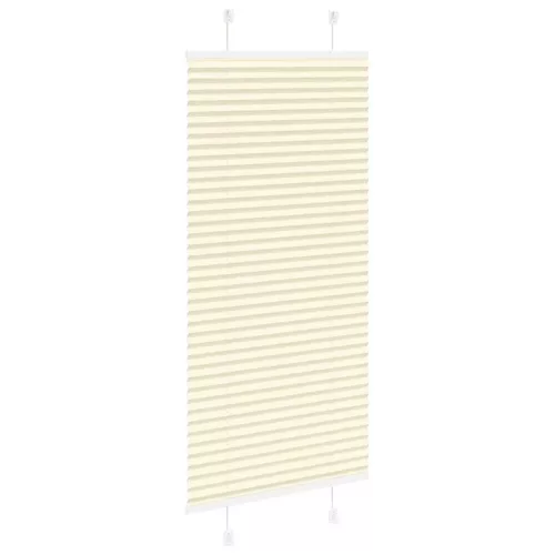 Pliszírozott redőny krém 60x100 cm szövetszélesség 59,4 cm
