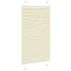 Pliszírozott redőny krém 70x100 cm szövetszélesség 69,4 cm