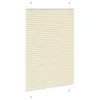 Pliszírozott redőny krém 100x100 cm szövetszélesség 99,4 cm