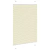 Pliszírozott redőny krém 100x100 cm szövetszélesség 99,4 cm