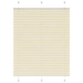   Pliszírozott redőny krém 105x100 cm szövetszélesség 104,4 cm
