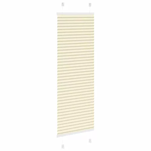 Pliszírozott redőny krém 40x150 cm szövetszélesség 39,4 cm