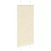 Pliszírozott redőny krém 65x150 cm szövetszélesség 64,4 cm