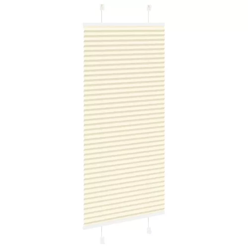 Pliszírozott redőny krém 65x150 cm szövetszélesség 64,4 cm