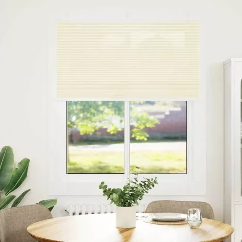 Pliszírozott redőny krém 105x150 cm Szövetszélesség 104,4 cm