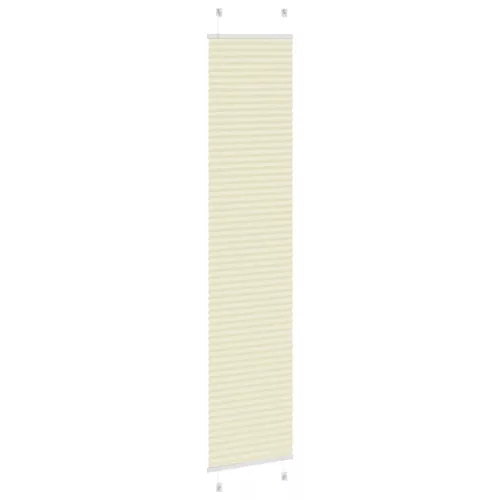 Pliszírozott redőny krém 45x200 cm szövetszélesség 44,4 cm