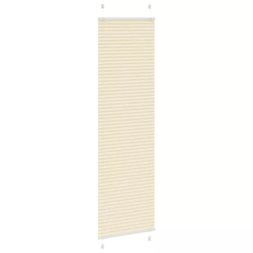 Pliszírozott redőny krém 55x200 cm szövetszélesség 54,4 cm