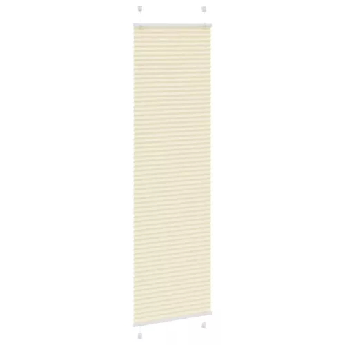 Pliszírozott redőny krém 60x200 cm szövetszélesség 59,4 cm