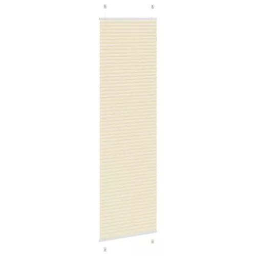 Pliszírozott redőny krém 60x200 cm szövetszélesség 59,4 cm