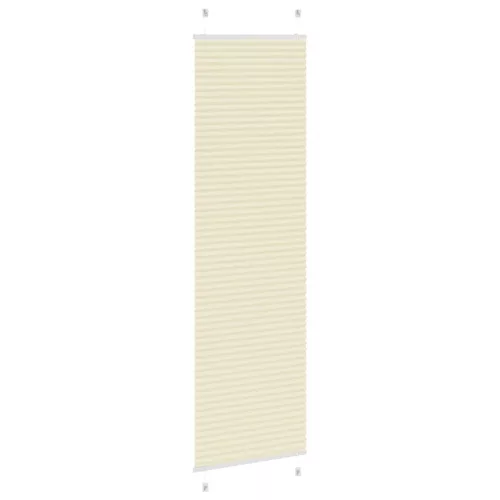 Pliszírozott redőny krém 65x200 cm szövetszélesség 64,4 cm