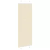 Pliszírozott redőny krém 75x200 cm szövetszélesség 74,4 cm
