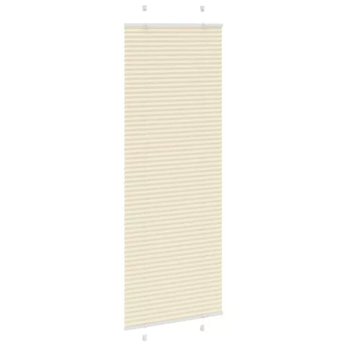 Pliszírozott redőny krém 80x200 cm szövetszélesség 79,4 cm