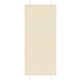   Pliszírozott redőny krém 85x200 cm szövetszélesség 84,4 cm