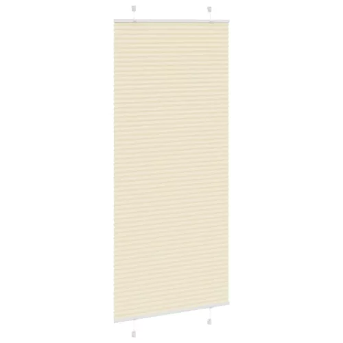 Pliszírozott redőny krém 85x200 cm szövetszélesség 84,4 cm