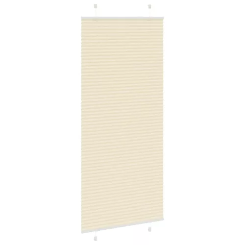 Pliszírozott redőny krém 90x200 cm szövetszélesség 89,4 cm